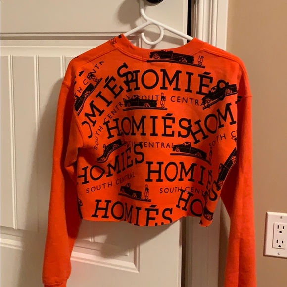 Homies Cropped Sweater - Picture 3 of 4